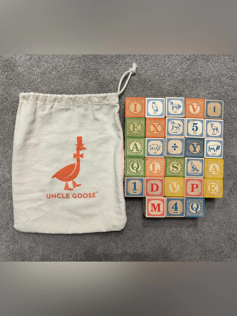 Uncle Goose Classic ABC Blocks (set of 28)